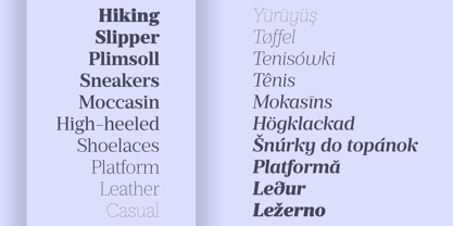 Prumo Text Font Poster 3
